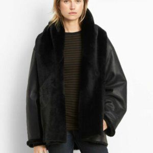 VINCE Genuine Lamb Shearling Jacket (reversible)